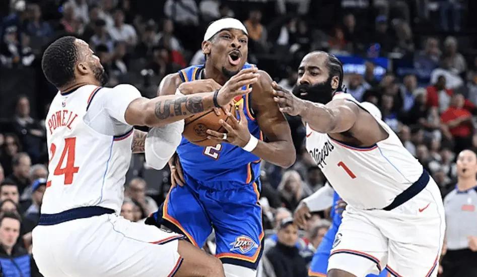 快船硬闯雷霆再度获胜巨大进步