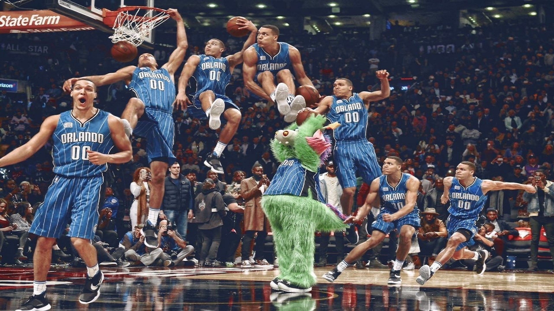 两记重拳，湖人横扫广州队，乔治状态火热彰显NBA统治力